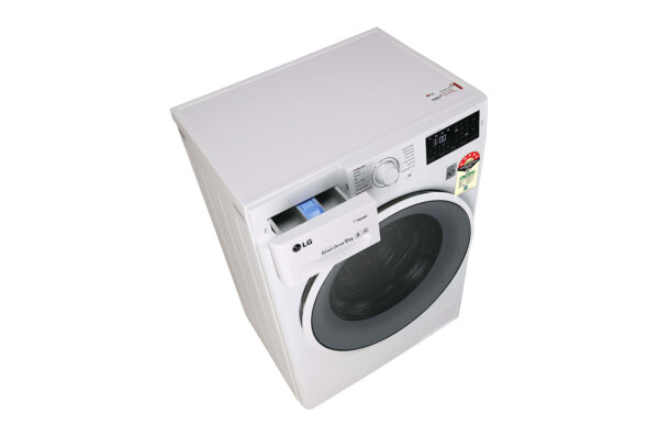 LG FHT1006ZNW front load washing machine top image