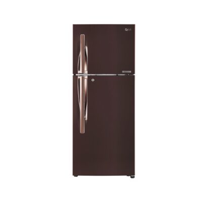 LG GL-T292RASN 260 L Frost Free Double Door 3 Star Convertible Refrigerator (Amber Steel)