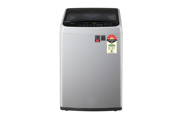 LG T65SPSF2Z top load washing machine front view