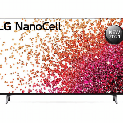 LG 43NANO75TPZ 109.22cm (43 Inch) Ultra HD 4K Smart TV (Nano Cell Technology, Black)