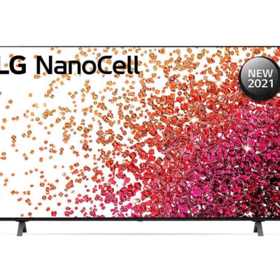 LG 55NANO75TPZ 139.7cm (55 Inch) Ultra HD 4K Smart TV (Nano Cell Technology, Black)