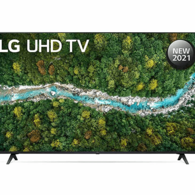 LG 55UP7740PTZ 139.7 cm (55 Inches) 4K Ultra HD Smart LED TV (Black) (2021 Model)