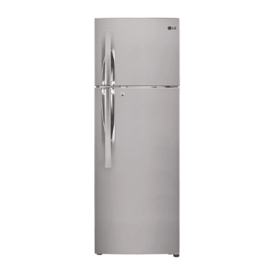 LG GL-T292RPZX 260L 3 Star Smart Inverter Frost-Free Double Door Refrigerator (Shiny Steel)
