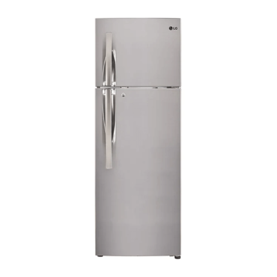 LG GL-T322RPZX 308 L 3 Star Frost Free Inverter Double Door Refrigerator (Shiny Steel)