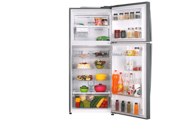 LG GL-T432FPZ3 437 L Double Door Refrigerator front open image