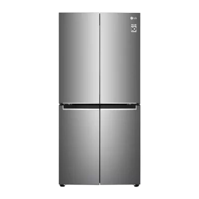 530L, French Door Refrigerator with Smart Inverter Compressor, Multi Air Flow, Linear Cooling, Smart Diagnosis™ with Shiny Steel Finish