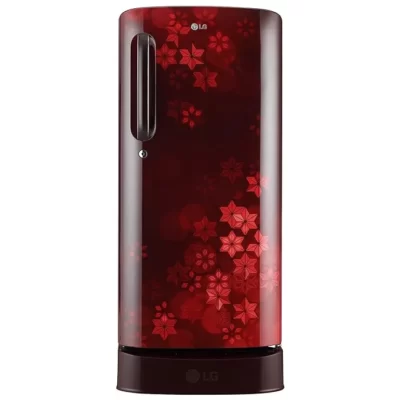 LG GL-D201ASQD 190 L 3 Star Direct-Cool Single Door Refrigerator, Scarlet Quartz