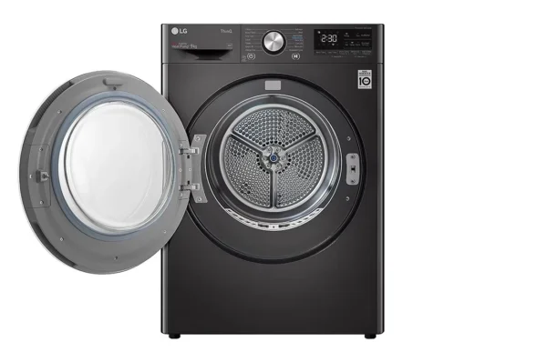 DHV09SWB-Washing-Machine-Front-Open-Left-View-D-02