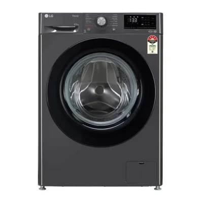 6.5Kg Front Load Washing Machine, AI Direct Drive™, Middle Black