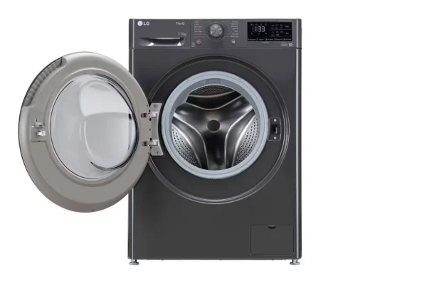 LG FHP1411Z5M 11Kg Front Load Washing Machine, AI Direct Drive™, Middle Black - Image 2