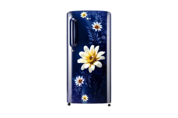 LG GL-B281BBHX.DBHZEBN 261 L 3 Star Direct-Cool Single Door Refrigerator, Blue Plumeria, Moist 'N' Fresh