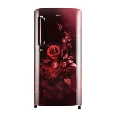 LG GL-B201ASED 185L, 3 Star, Scarlet Euphoria Finish, Direct Cool Single Door Refrigerator