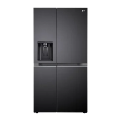 LG GL-257CMC3 630L, Side-by-Side Refrigerator, Water & Ice Dispenser, Matte Black