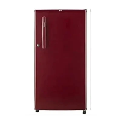 LG GL-B199OPRB.DPRZPST Refrigerator DC 185 L Red Single Door 1 Star