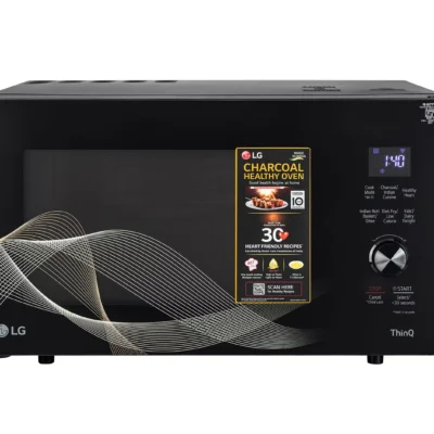 LG MJEN286UHW.DBKQILN 28 L Scan-To-Cook Charcoal Convection Microwave Oven with Charcoal Lighting Heater, Wi-Fi