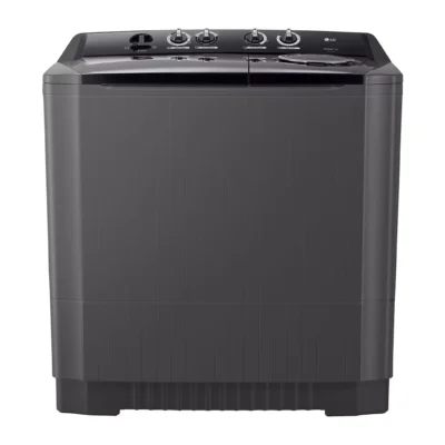 LG P1465SKAZ.DBMQEIL 14Kg Semi Automatic Top Load, Washing Machine, Roller Jet Pulsator + Soak, Middle Black