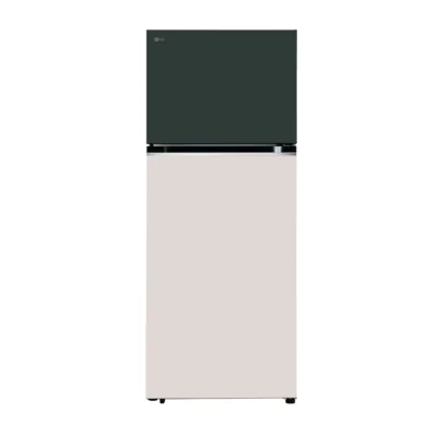 LG GL-S422SETY.EETZEBN 398L Double Door Refrigerator with Smart Diagnosis, Auto Smart Connect, Objet Collection, Emerald Tango Finish, 2-Star