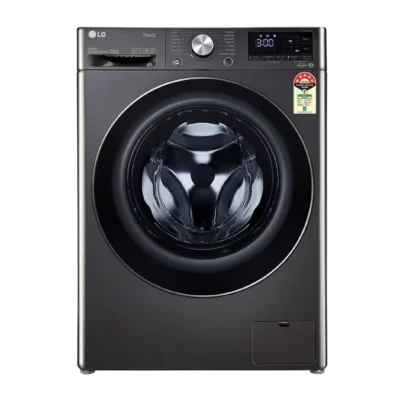 LG FHP1410Z7B 10Kg Front Load Washing Machine, AI Direct Drive™, Black VCM