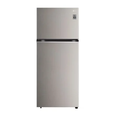 LG GL-S342SUSY 322L Double Door Refrigerator, Smart Inverter Compressor, Convertible Multi Air Flow , Urban Steel, 2 Star