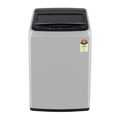 LG T75VBSF1Z 7.5 Kg Top Load Washing Machine, Smart Inverter Motor, Middle Free Silver