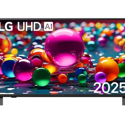 LG 55UA82506LA 139 cm (55) 4K UHD AI Smart TV with α7 AI Processor Gen8, Filmmaker Mode with Dolby Atmos, 2025