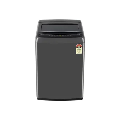 LG T80VBMB1Z 8Kg Top Load Washing Machine, Smart Inverter Motor, Middle Black, 5 Star