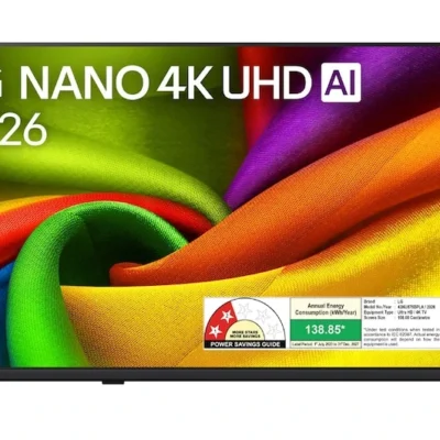LG 55NU880BPLA 139 cm (55) LG NANO 4K UHD TV with α7 AI Processor 4K Gen9, with HDR10 Pro 2026