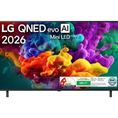 LG 55QNED85BLA 139 cm (55) LG QNED evo AI 4K MiniLED TV with α8 AI Processor Gen3, with HDR10 Pro 2026