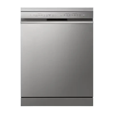 LG DFB435FV Dishwasher, TrueSteam™, 15 Place Setting, QuadWash™, ThinQ™ (Wi-Fi), Auto Open Door, Prime Silver