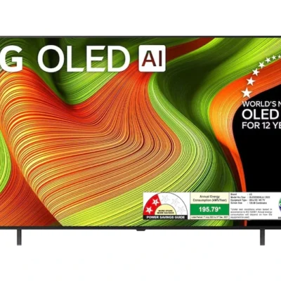 LG OLED55B56LA AI 139cm (55)  a8 Gen2 AI Processor 4K, 20W Audio Output, 120Hz Native Refresh Rate