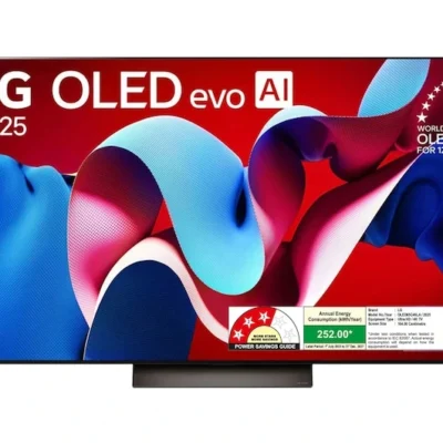 LG OLED55C6PLA AI 139cm (55) 40W Audio Output, 120Hz Native Refresh Rate