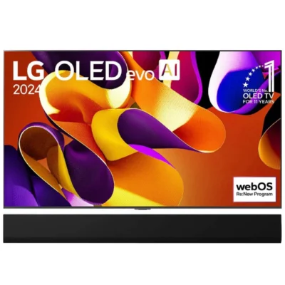 LG OLED65G6PLA 164cm (65) a11 AI Processor 4K, 60W Audio Output, 120Hz Native Refresh Rate