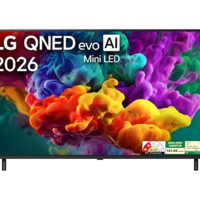 LG 43QNED70BLA 108cm (43) QNED AI Mini LED 4K Smart TV 2026