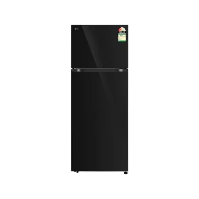 LG GLT4626TEBM 466L Double Door Refrigerator, Wifi Convertible, Door Cooling+™, Black Mirror Finish, 2 Star